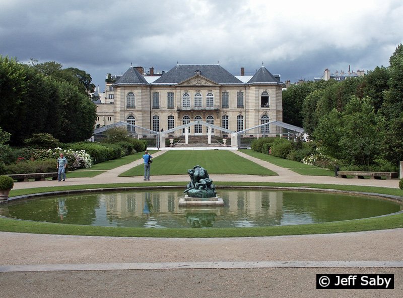 1/21. Musée Rodin : l'hôtel Biron et le parc. Ven 22.06.2007, 15:06. © Jeff Saby.